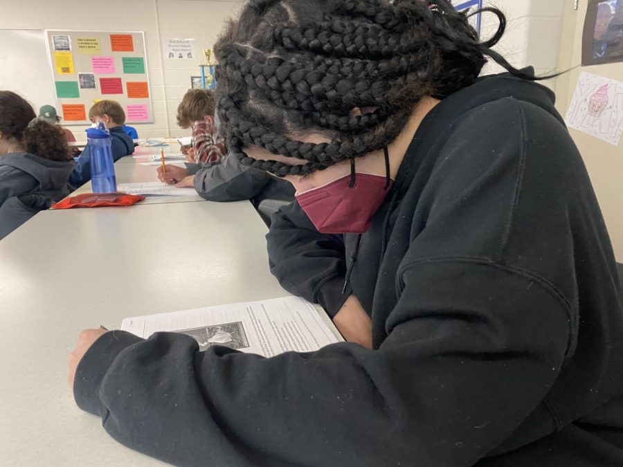 Monte Piloto (11) described the SAT as "restricting". This especially applies to underprivileged students who have less time and money to spend preparing. Photo by Allison Treanor