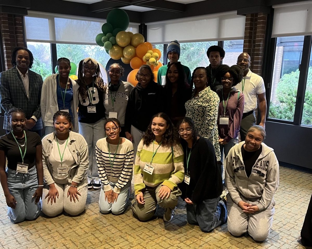 Black Student Union students at the MBA conference on Nov. 20.